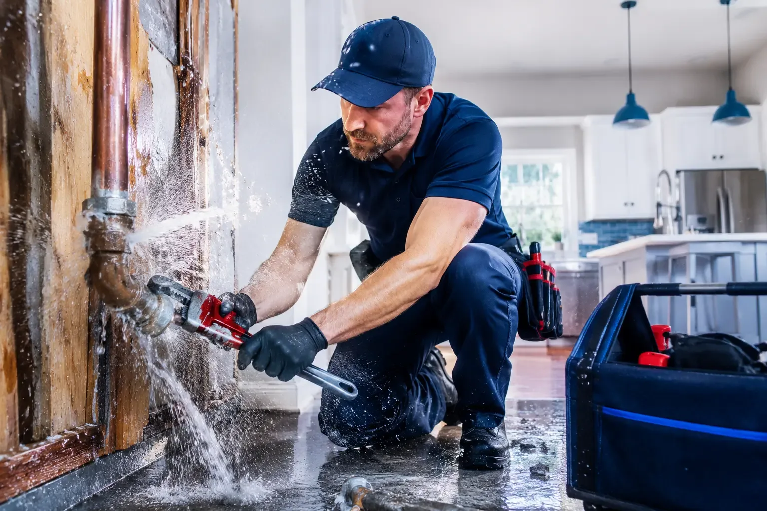 Local emergency pipe repair professionals in Woodbine, KY